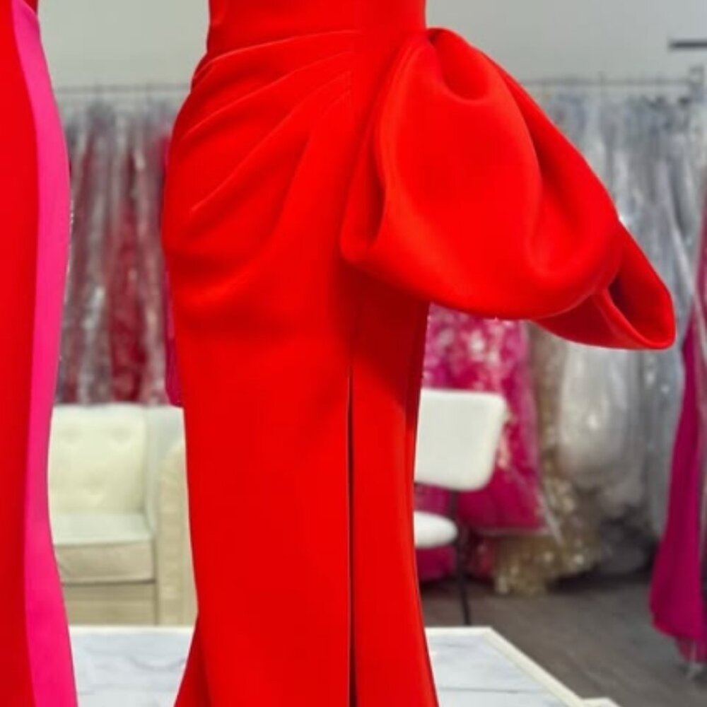 Red Jovani Size 0 Dress - Picture 3 of 7